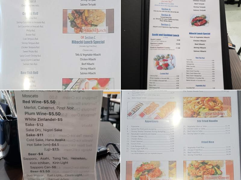 Oishi Sushi & Hibachi Menu