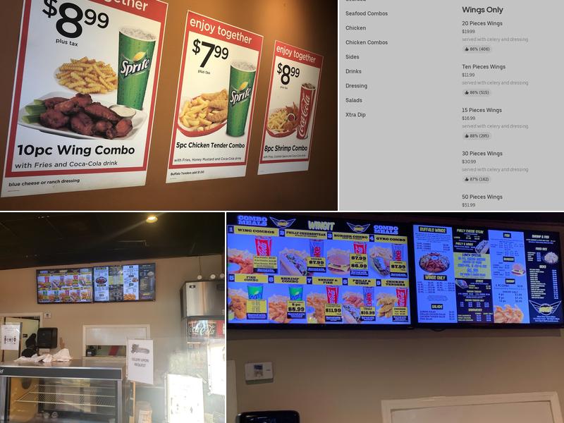 Wing It Menu