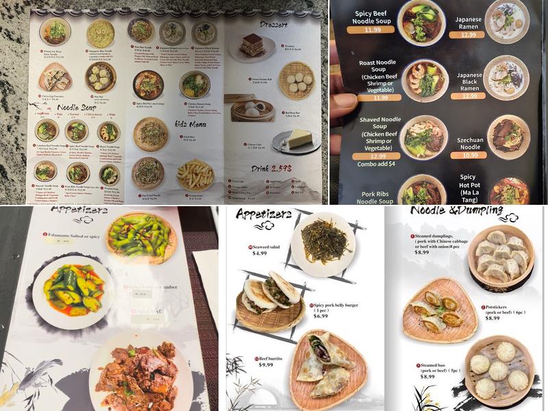Magic Noodle Menu