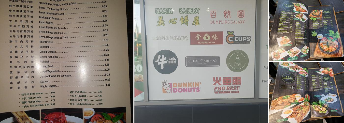 Phở Best Menu