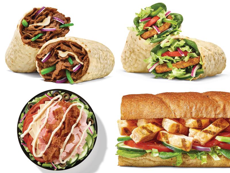 Subway Menu