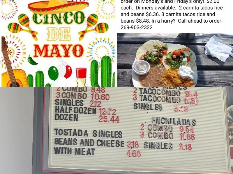 Tamale Kitchen Menu