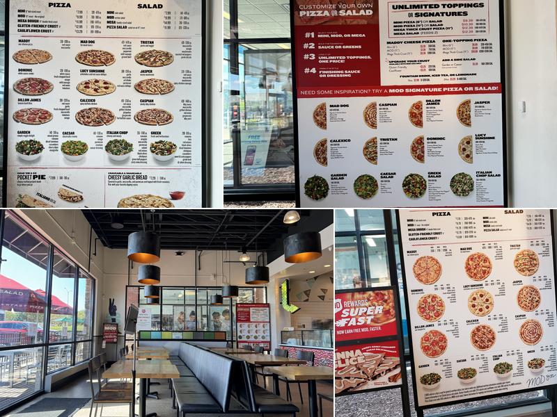 MOD Pizza Menu