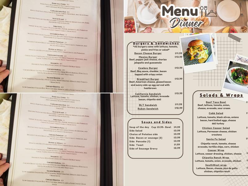 BAR AND GRILL LOS JARRITOS Menu