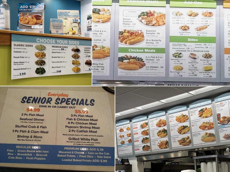 Captain D's Menu