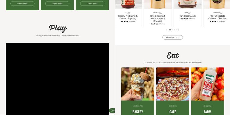 Friske's Farm Market Menu