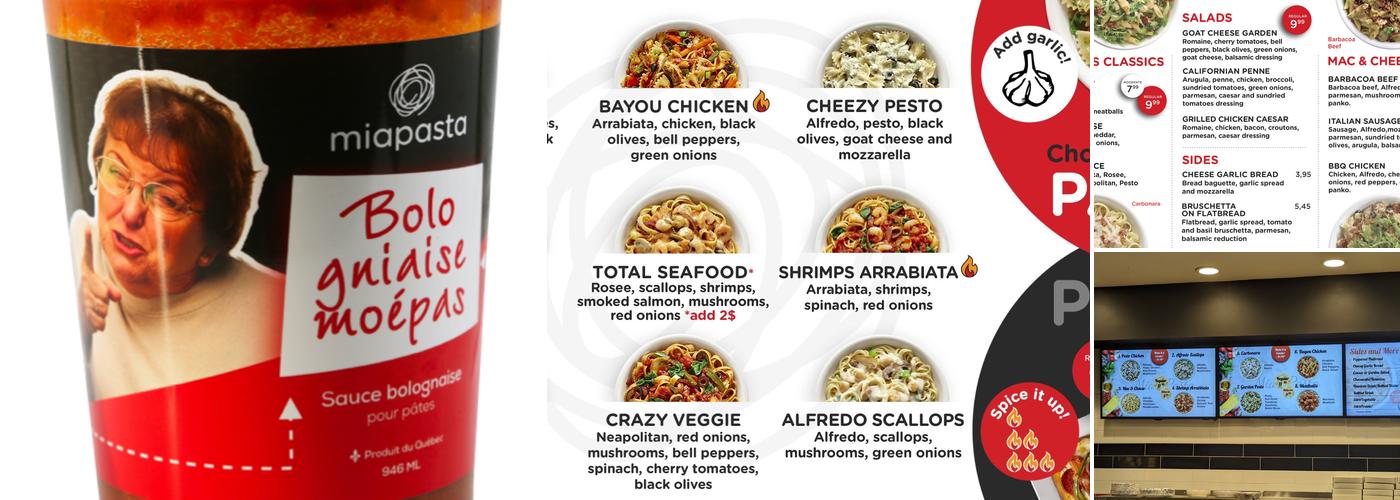 Mia Pasta Scottsdale Menu