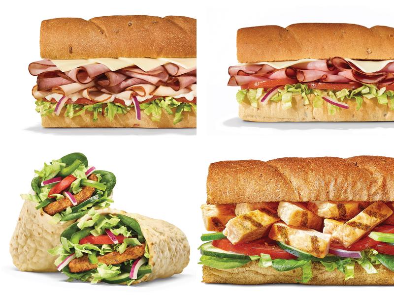 Subway Menu