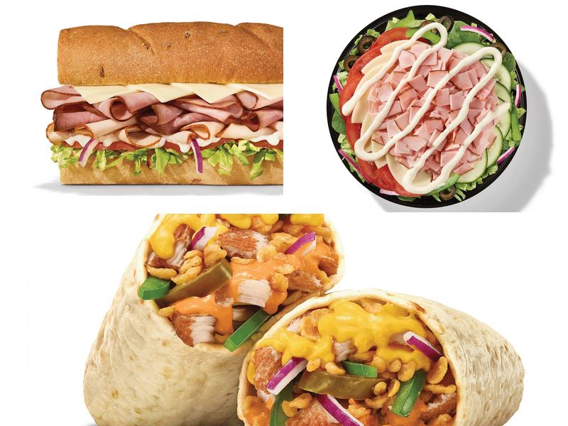 Subway Menu
