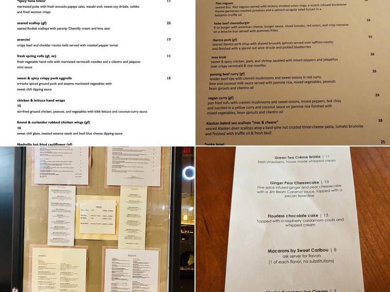 Ginger Menu