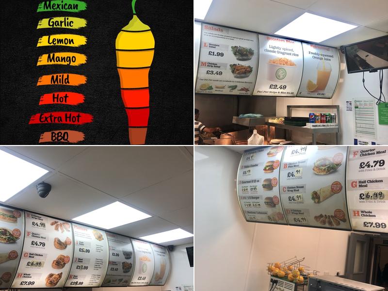 Roosters Fried n Grill Menu