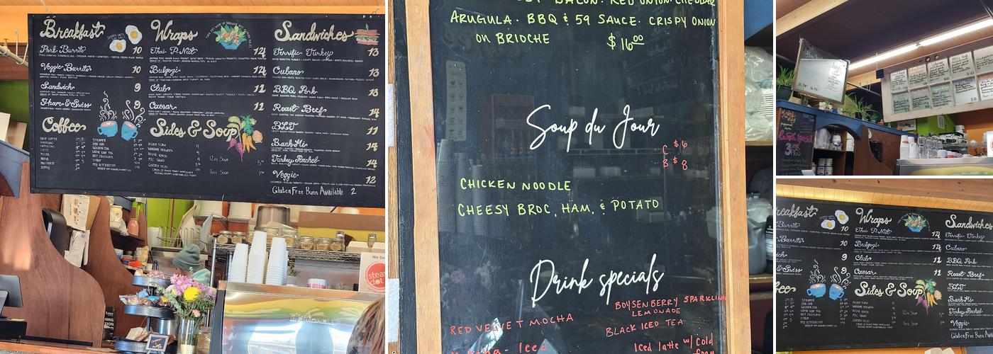 Latitude 59 Menu