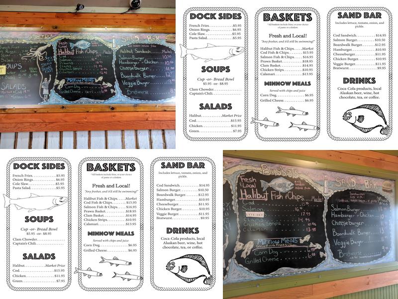 Boardwalk Fish and Chips Menu