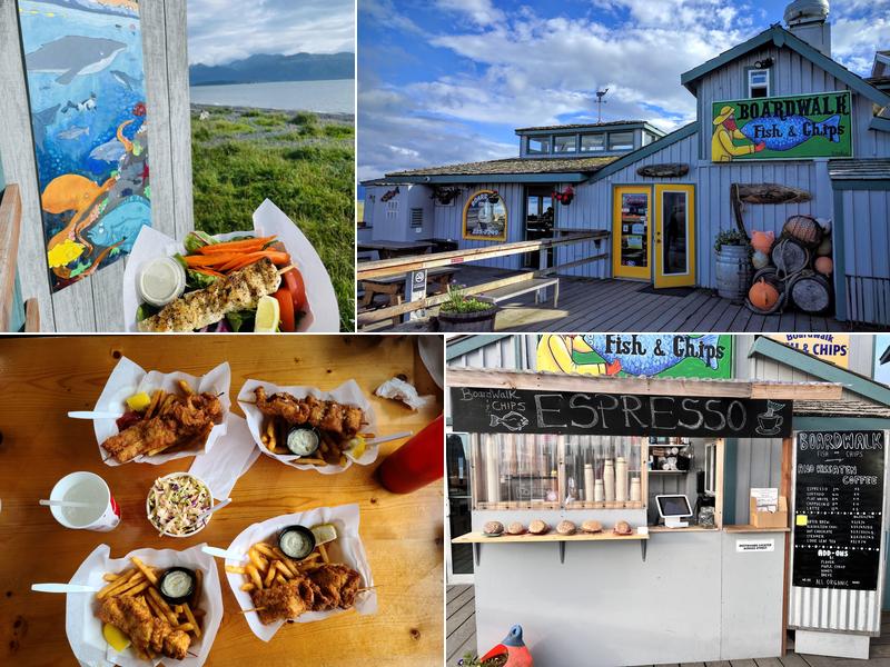 Boardwalk Fish and Chips 4287 Homer Spit Rd #12, Homer