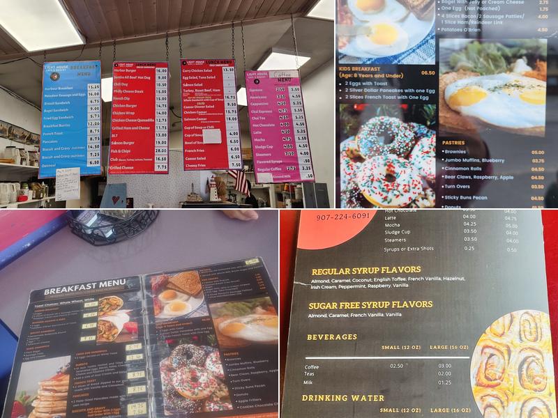 Lighthouse Cafe & Bakery Menu