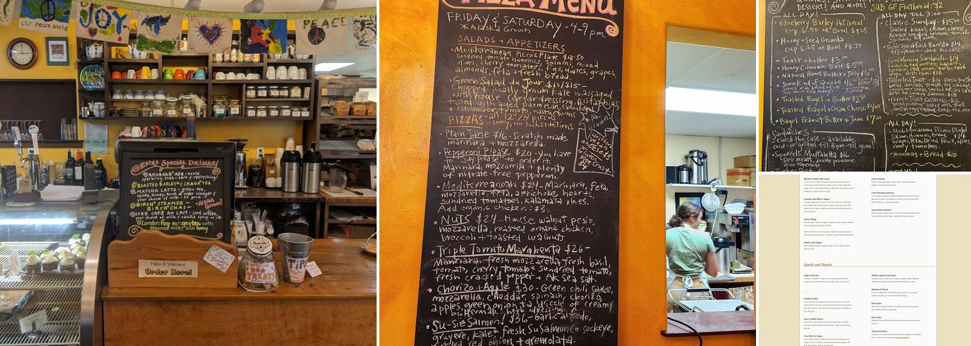 Flying Squirrel Bakery Cafe Menu