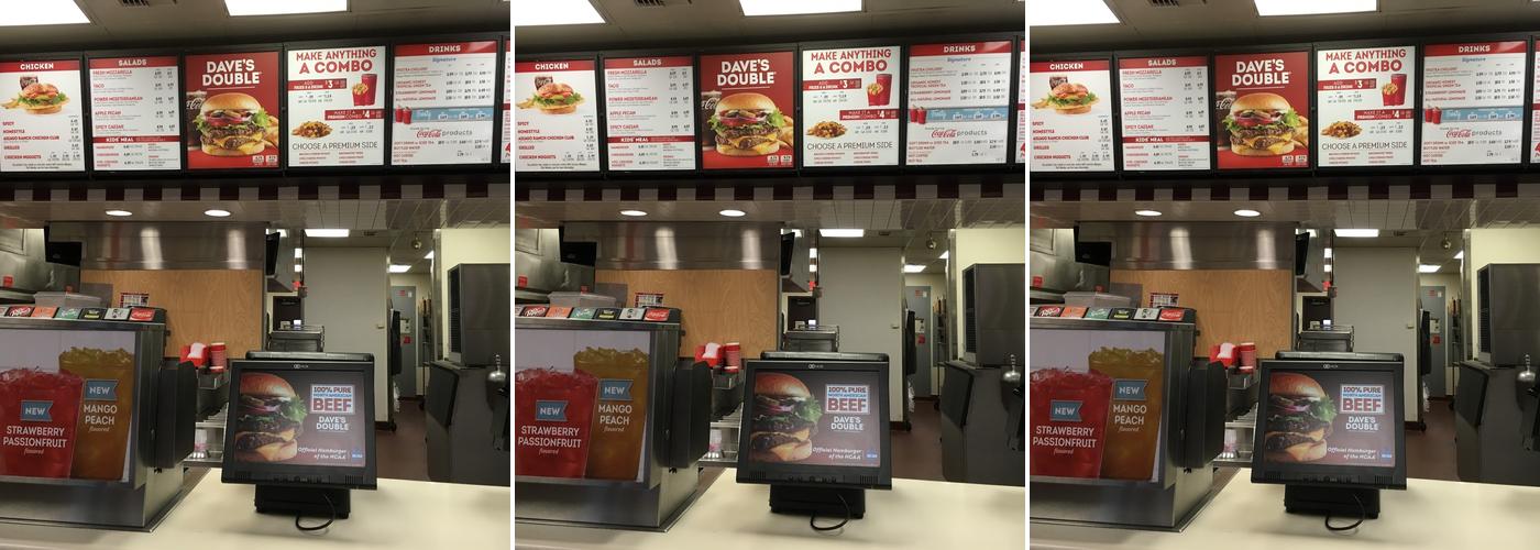 Wendy's Menu