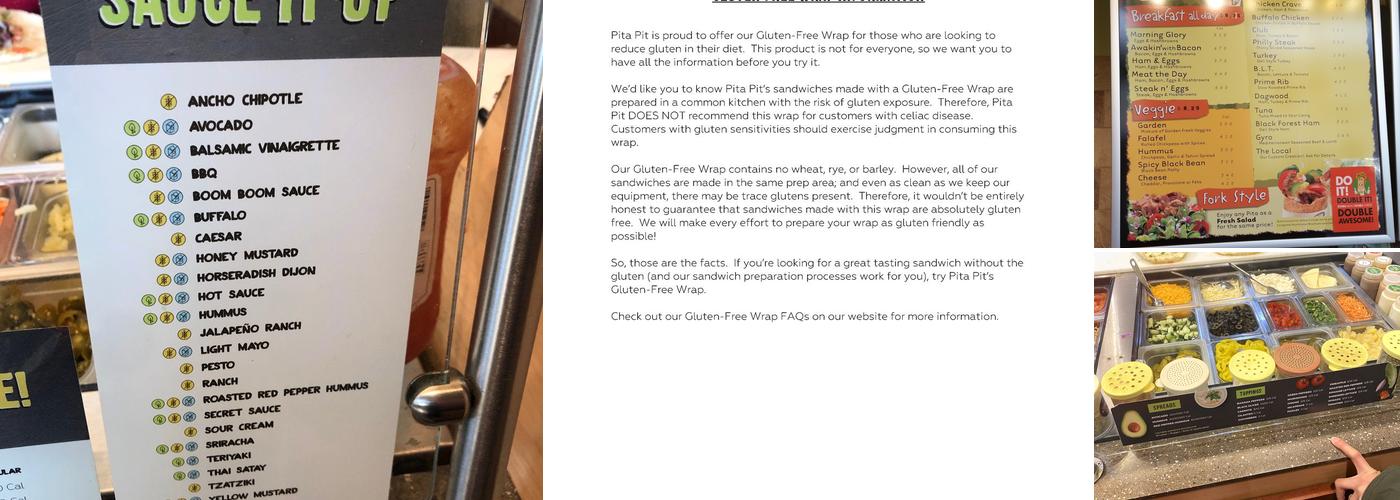 Pita Pit Menu