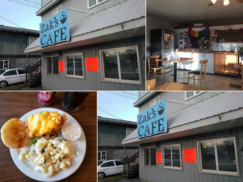 Zaks Cafe 316 Front St, Wrangell