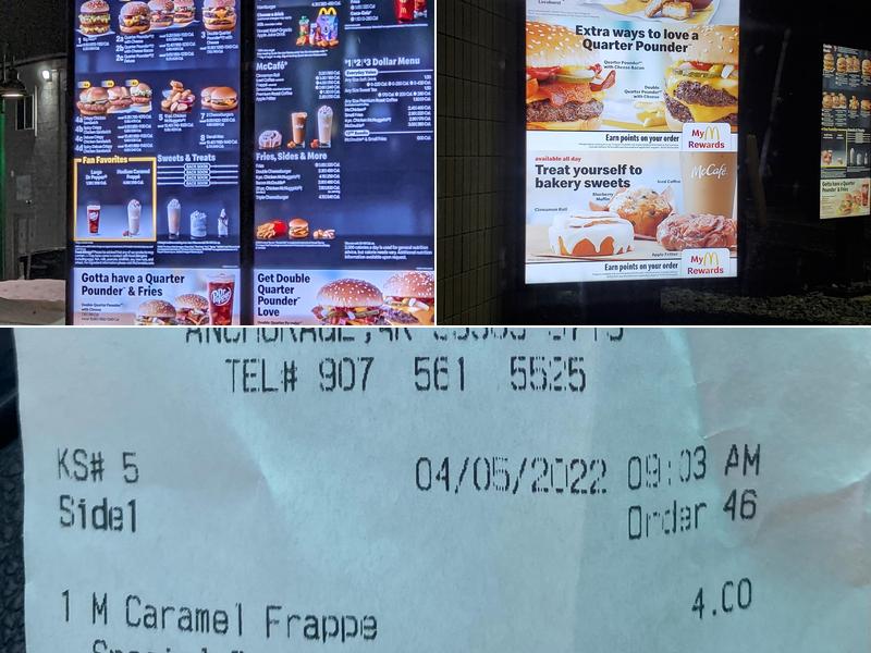 McDonald's Menu