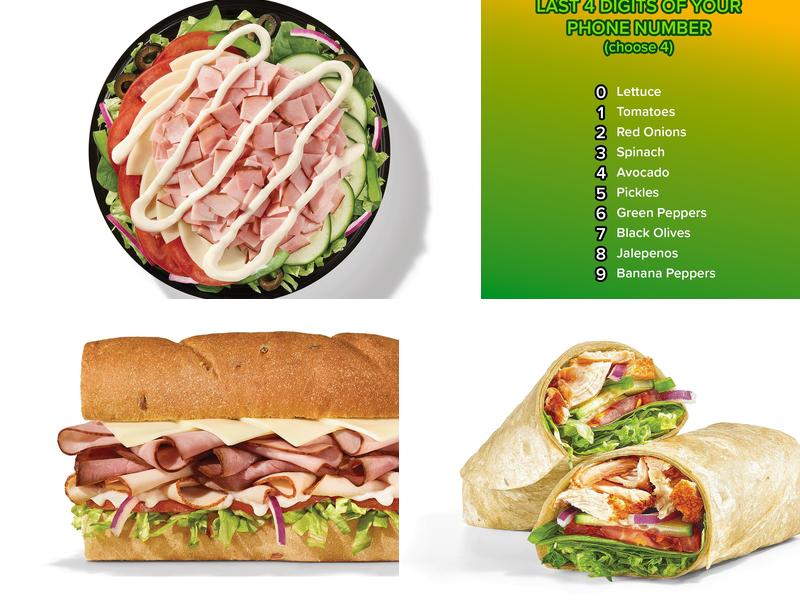Subway Menu