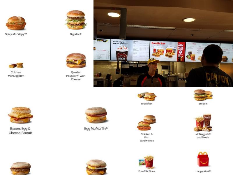 McDonald's Menu