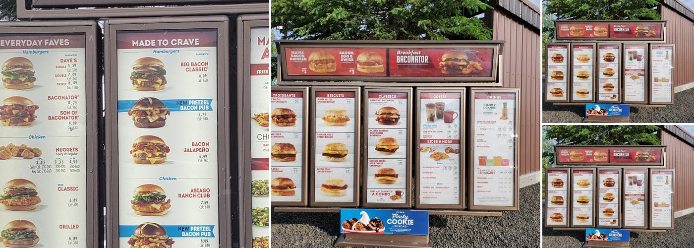 Wendy's Menu