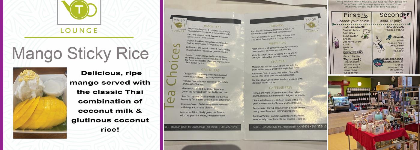 Indigo Tea Lounge Menu