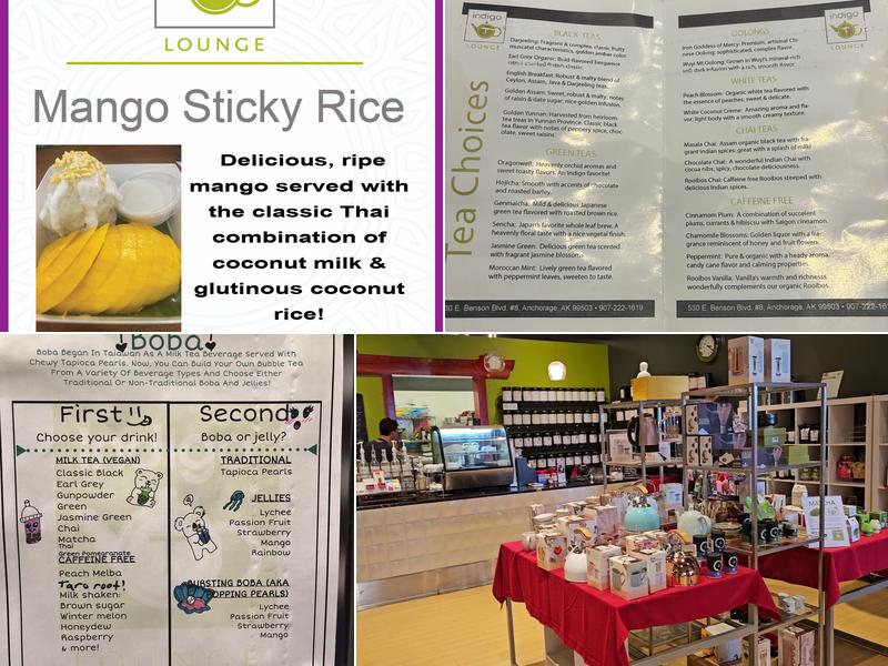 Indigo Tea Lounge Menu