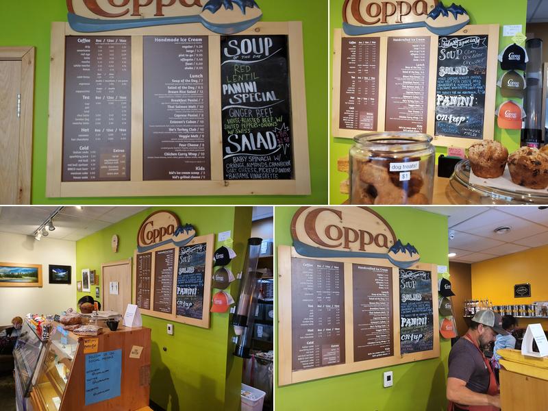 Coppa Menu