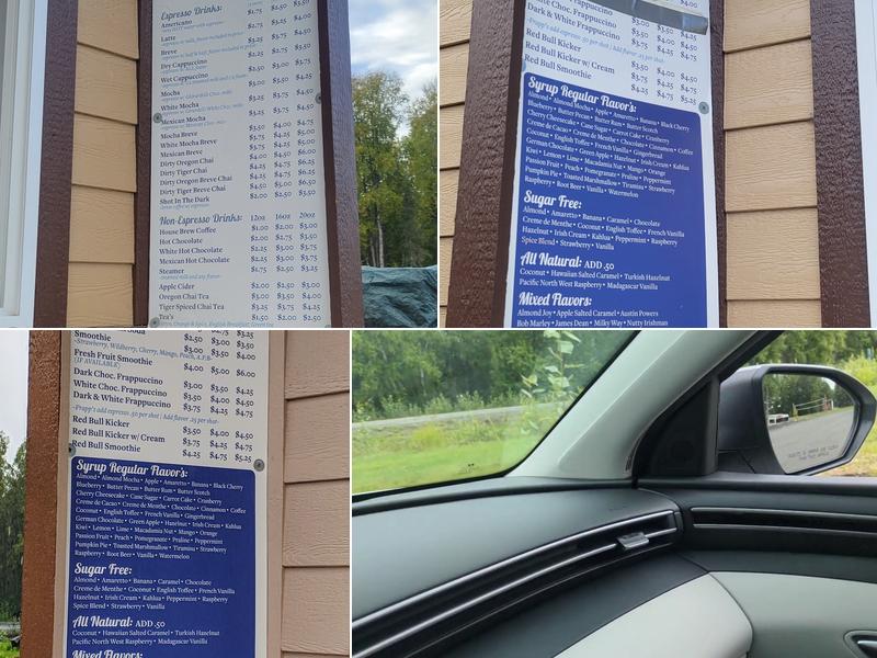 Jana's Jumpin' Java Menu