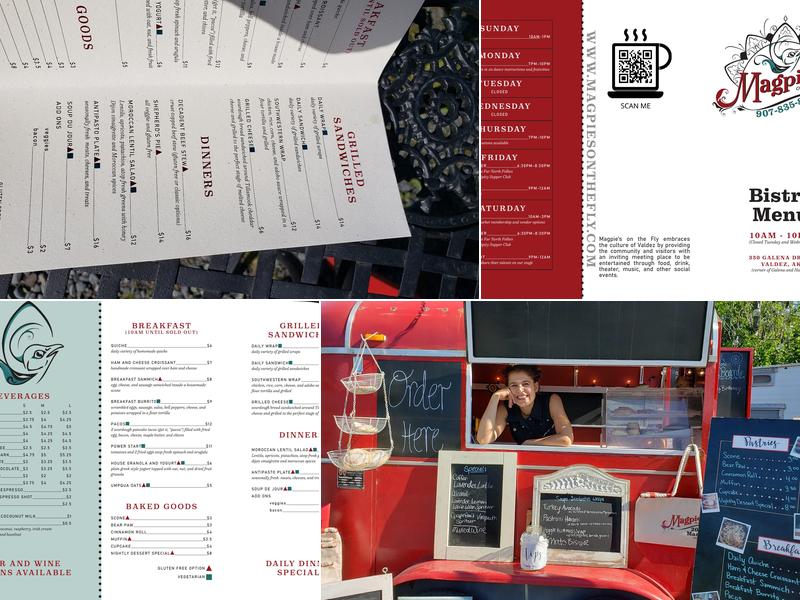 Magpie's On The Fly Menu