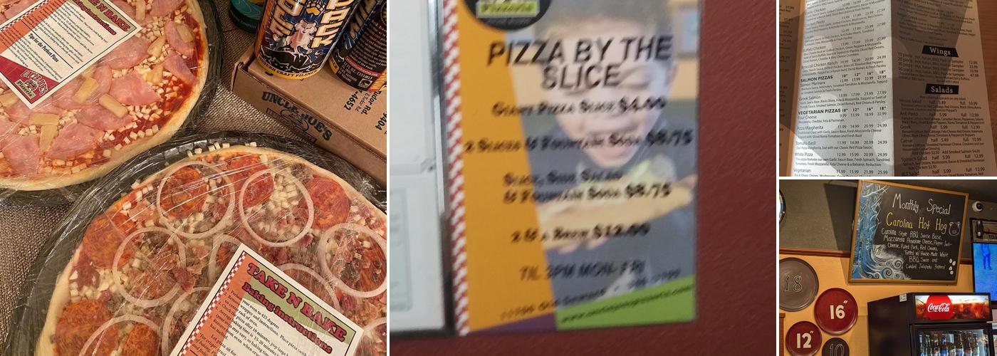 Uncle Joe's Pizzeria Menu