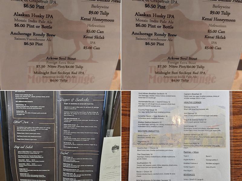 Flying Machine Restaurant Menu