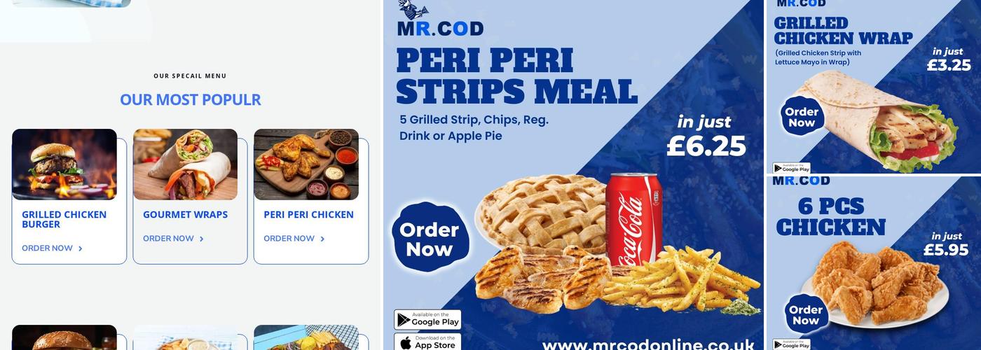 Mr Cod Menu