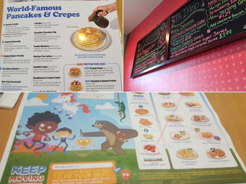 IHOP Menu