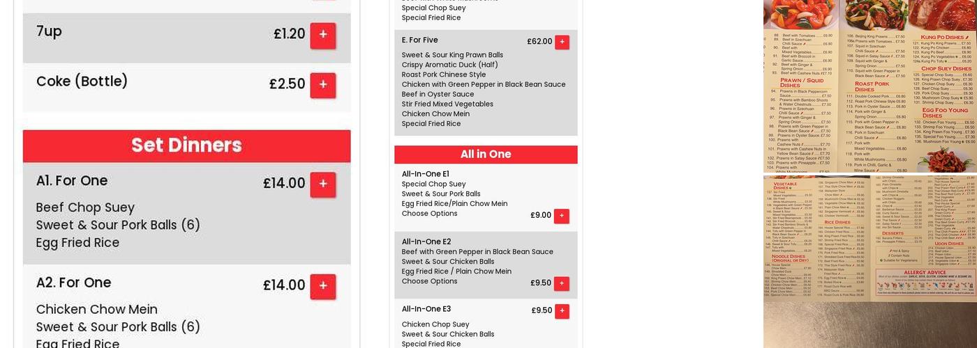 New Red Lantern (newredlanternfood.co.uk/) Menu