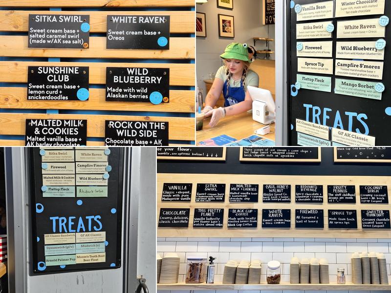 Wild Scoops Menu