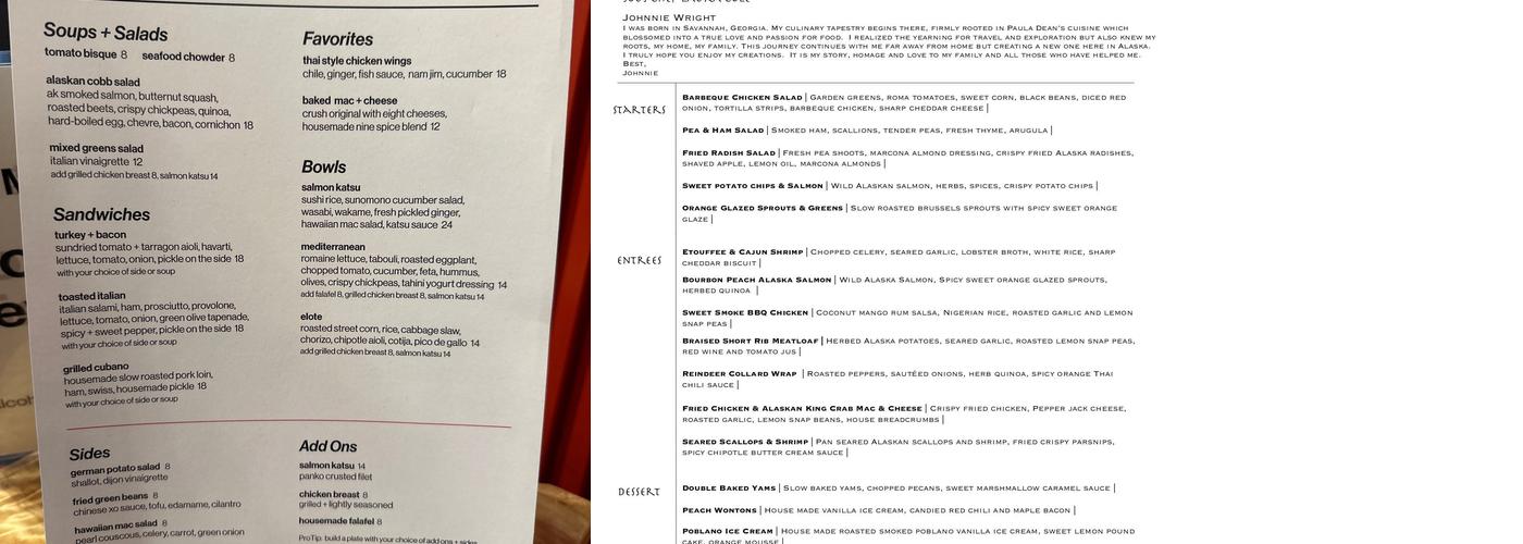 Muse Menu
