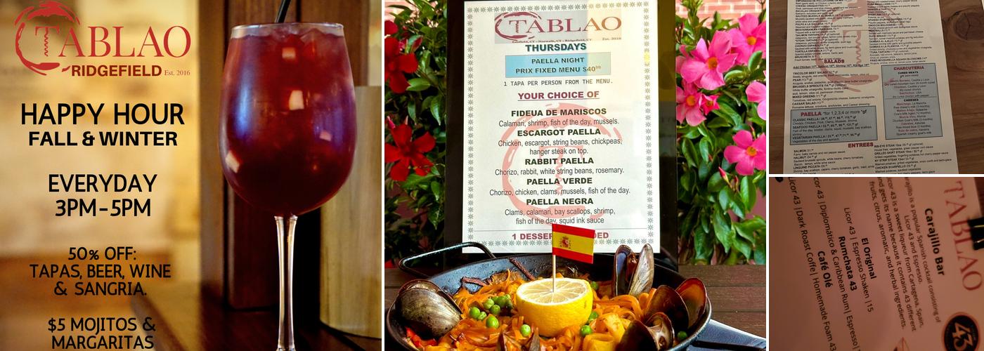 Tablao Wine Bar & Restaurant Menu