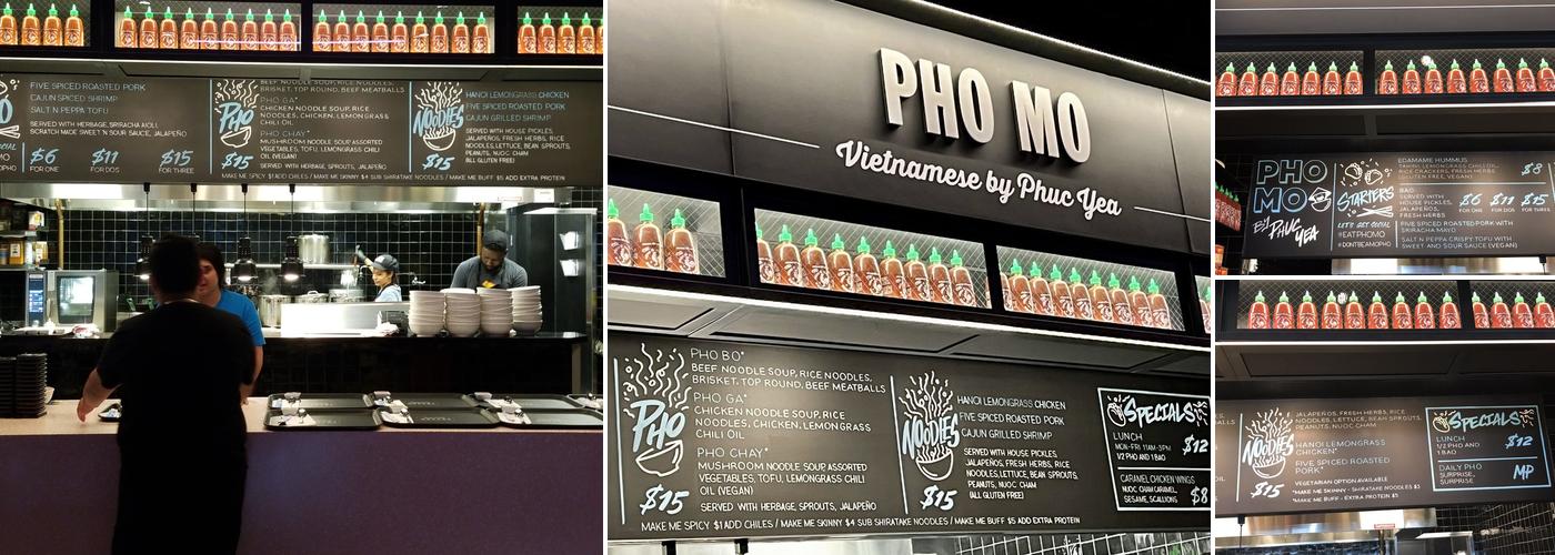 Pho Mo Menu