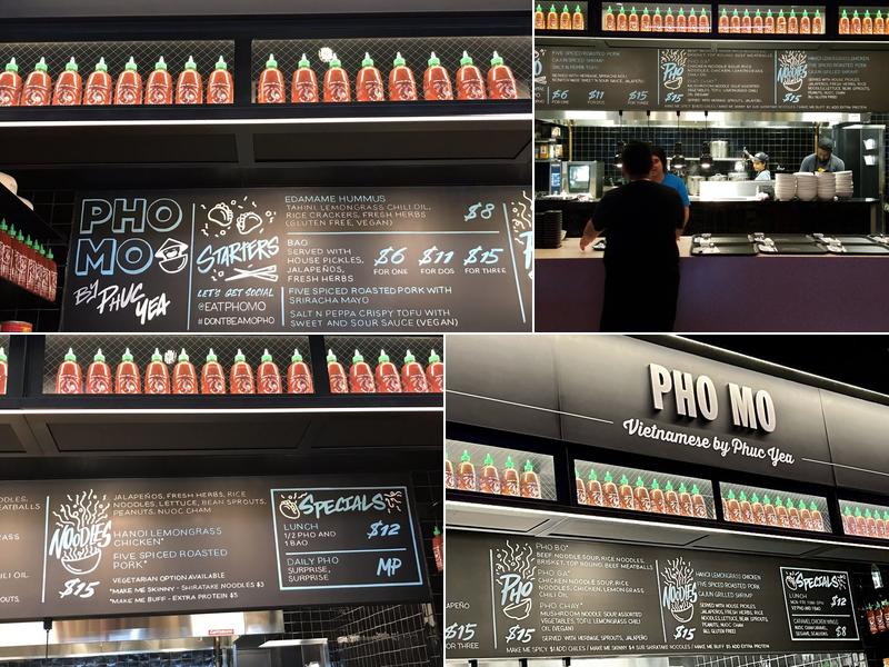 Pho Mo Menu