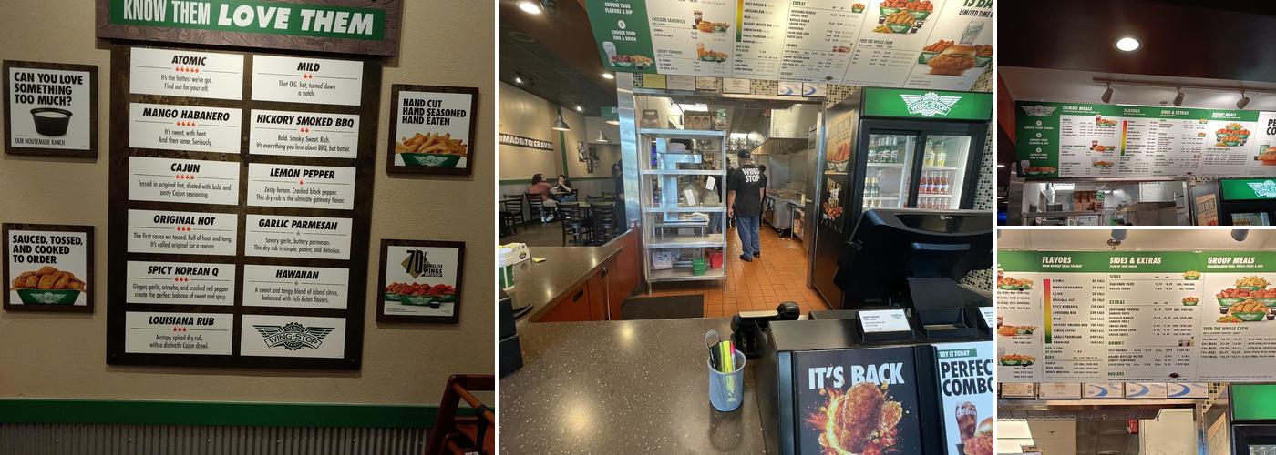 Wingstop Menu