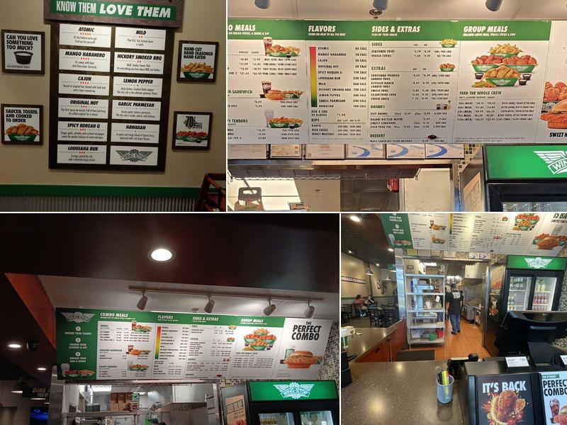 Wingstop Menu