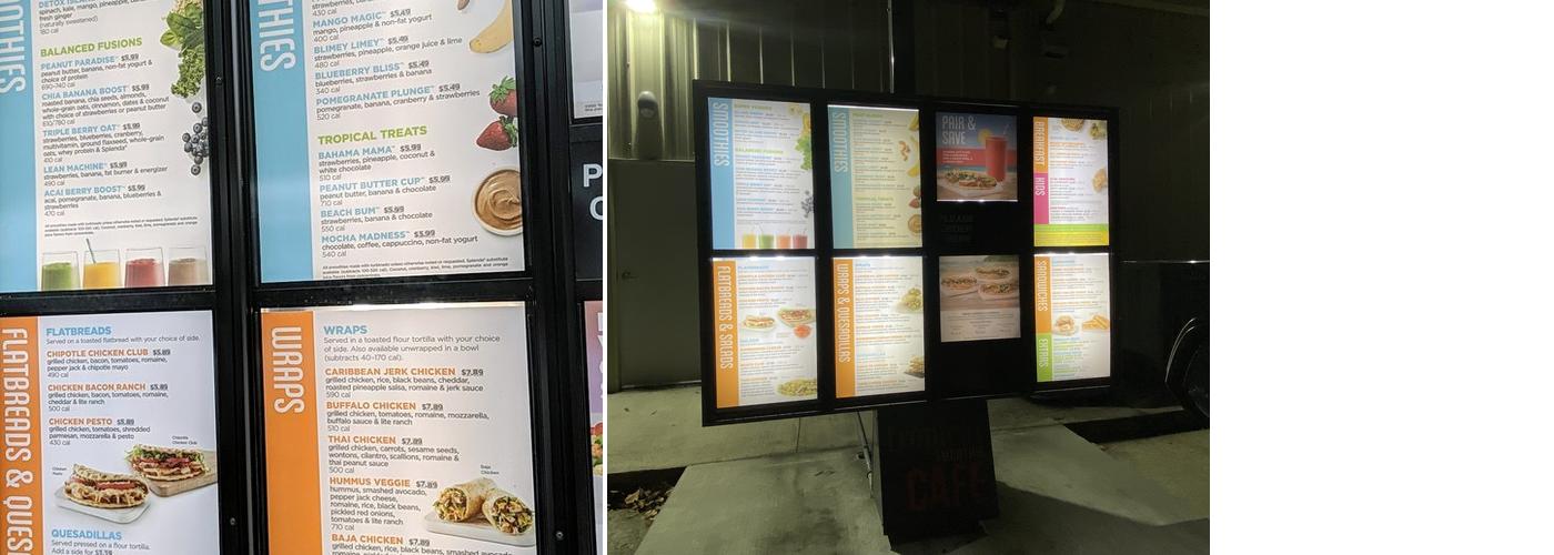 Tropical Smoothie Cafe Menu