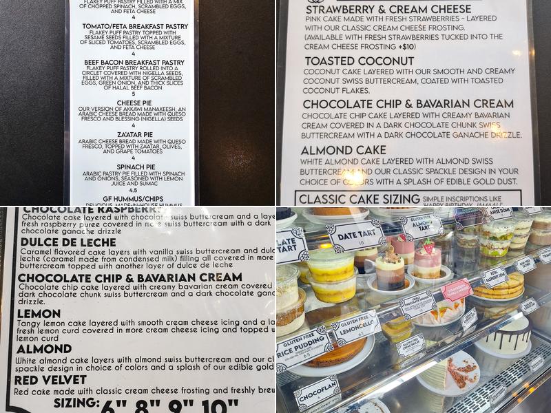 Asali Desserts & Cafe Menu