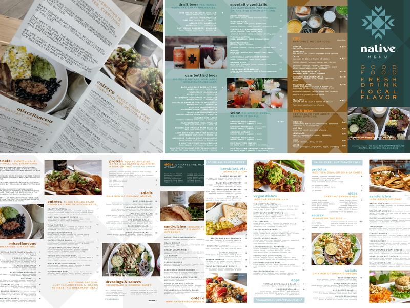 Native Kitchen Menu