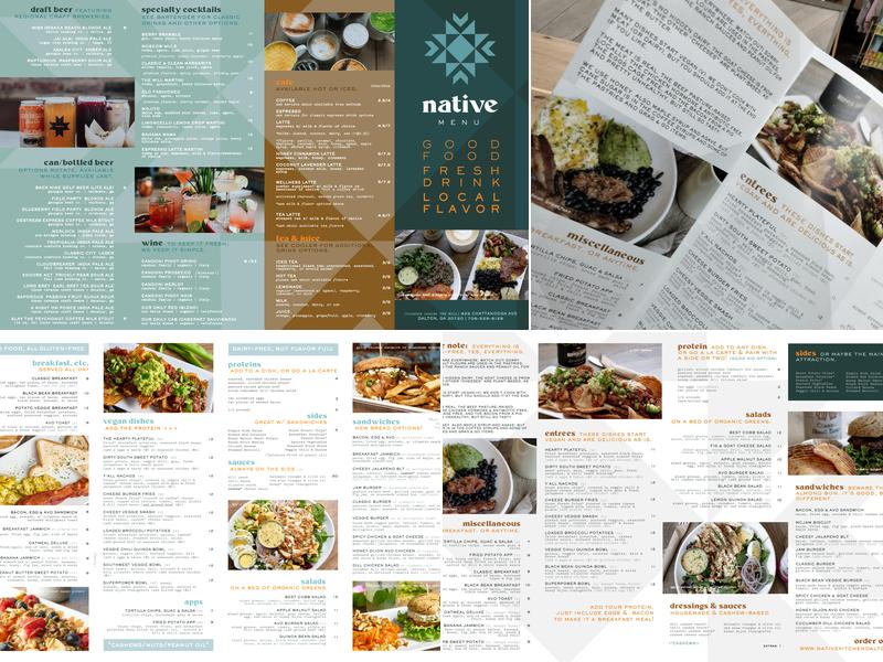 Native Kitchen Menu