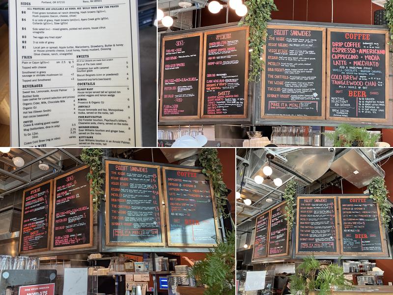 Pine State Biscuits | NW 23rd Menu