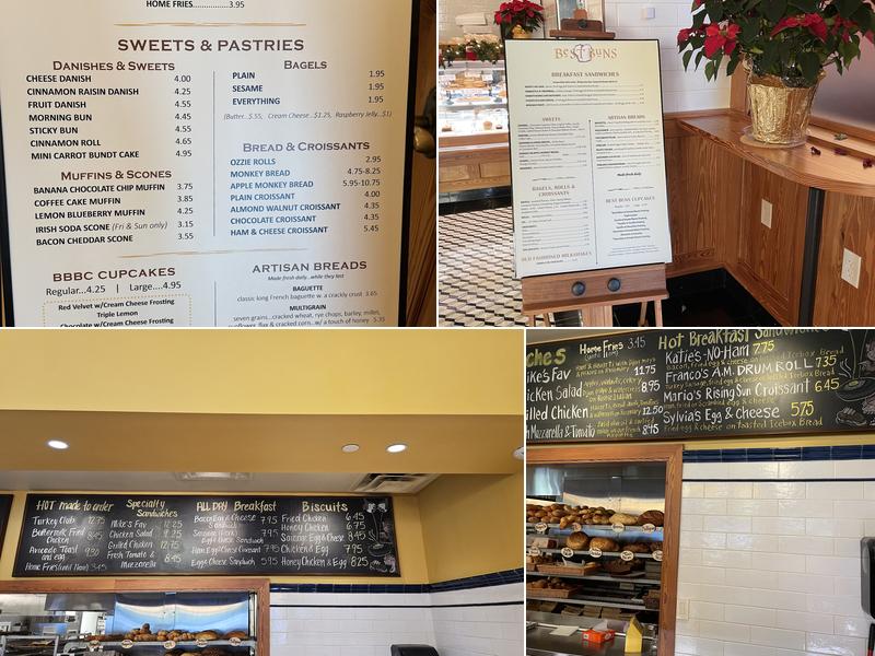 Best Buns Bakery & Burgers Menu